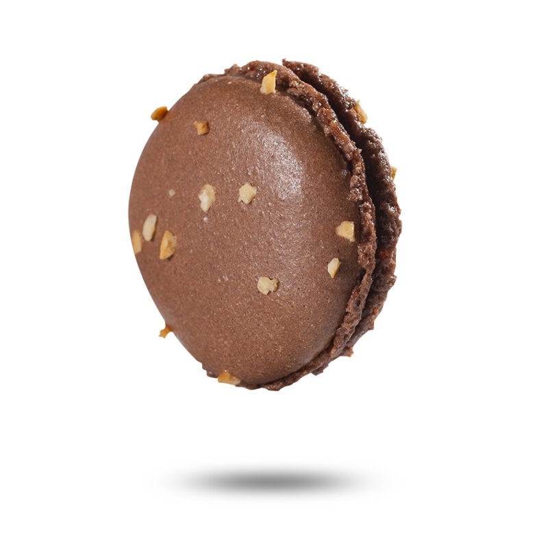 Macaron Chocolat - Noisettes