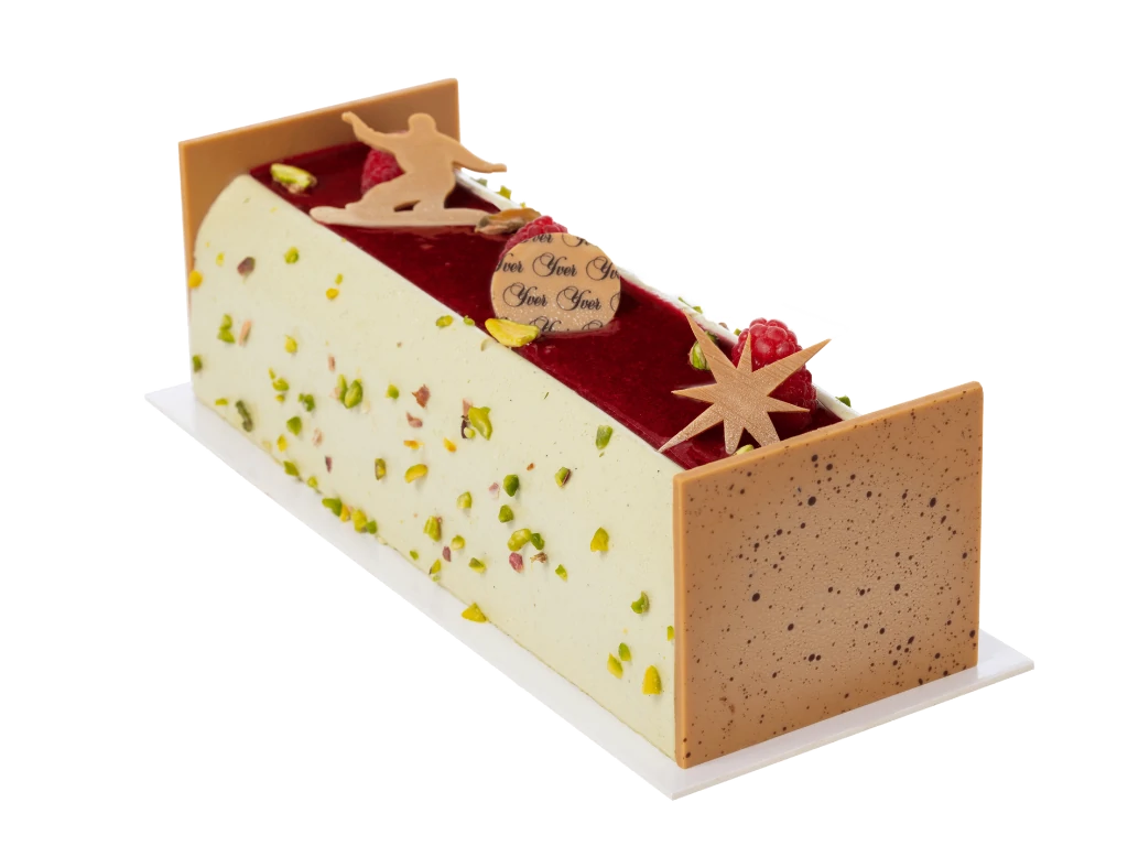 LES SAISIES - bûche pâtissière de Yver Chocolatier Noël