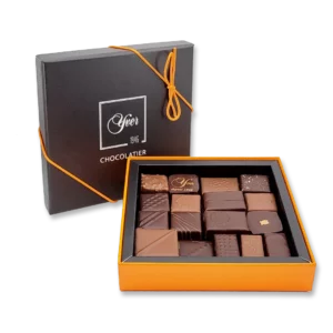 Assortiment de chocolats Yver- Chocolatier Granville-Caen