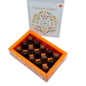 Coffret de 15 cloches - Yver Chocolatier Pâques