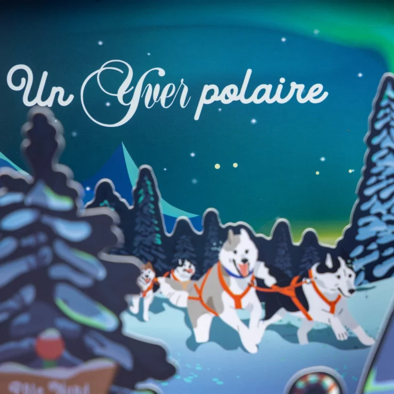 Calendrier "Un YVer polaire" - calendrier de l'Avent 2024 Yver Granville Caen