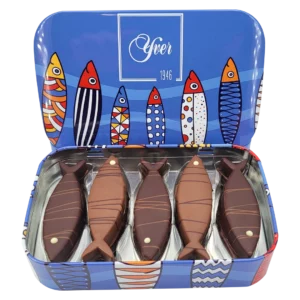 Coffret de sardines Yver Chocolatier Granville