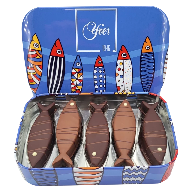 Coffret de sardines Yver Chocolatier Granville
