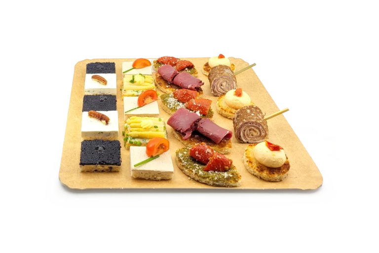 Canapés froids sur pain de mie