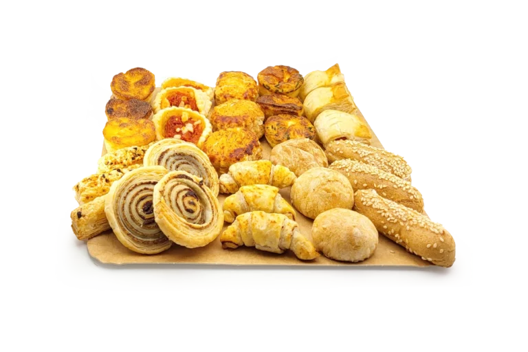 Assortiments de feuilletés chauds