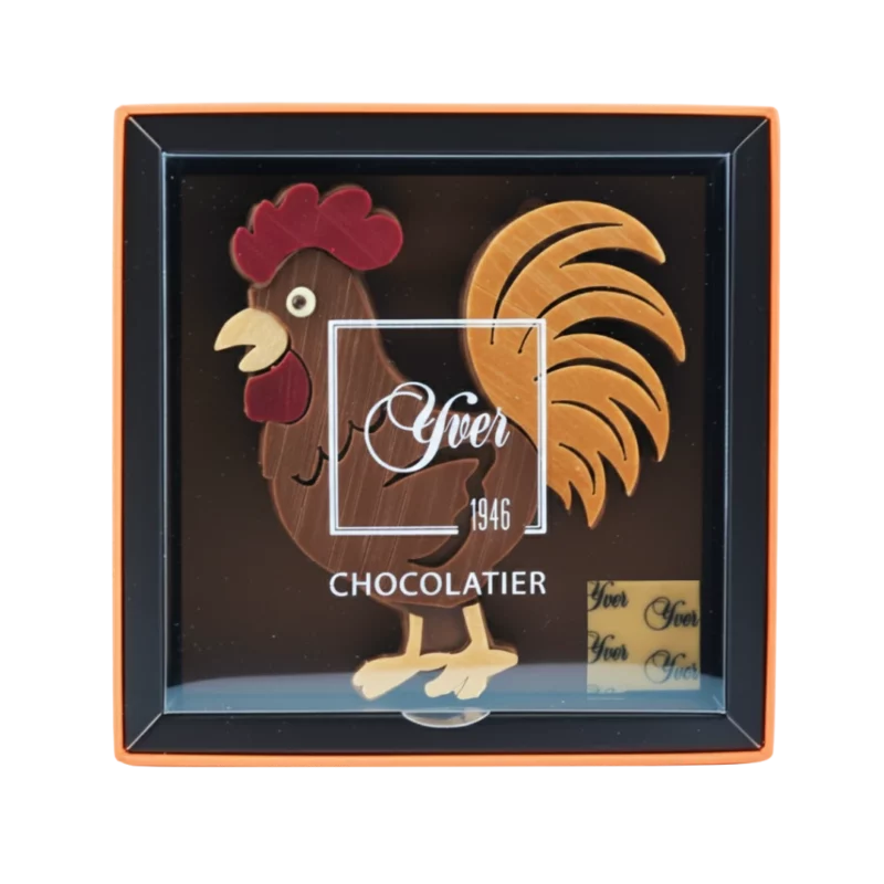 Coffret Coq - Pâques 2026 Yver Granville