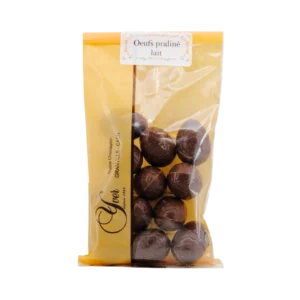 Sachet d'œufs praliné lait 100g